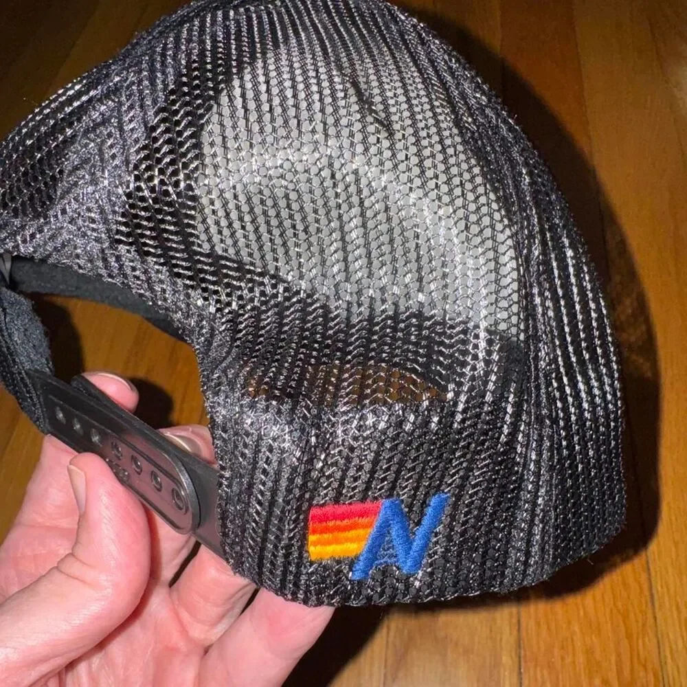 Aviator Nation Outside Lands Music Festival Black Adjustable Trucker Hat Cap